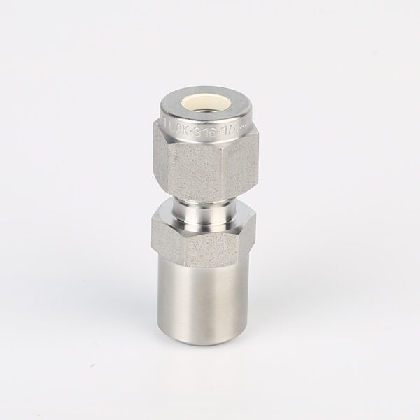 不锈钢外螺纹管对焊接头 316L不锈钢卡套外丝直通接头NPT螺纹转接头减压阀卡套接头 VCR接头 高纯特气微焊接头